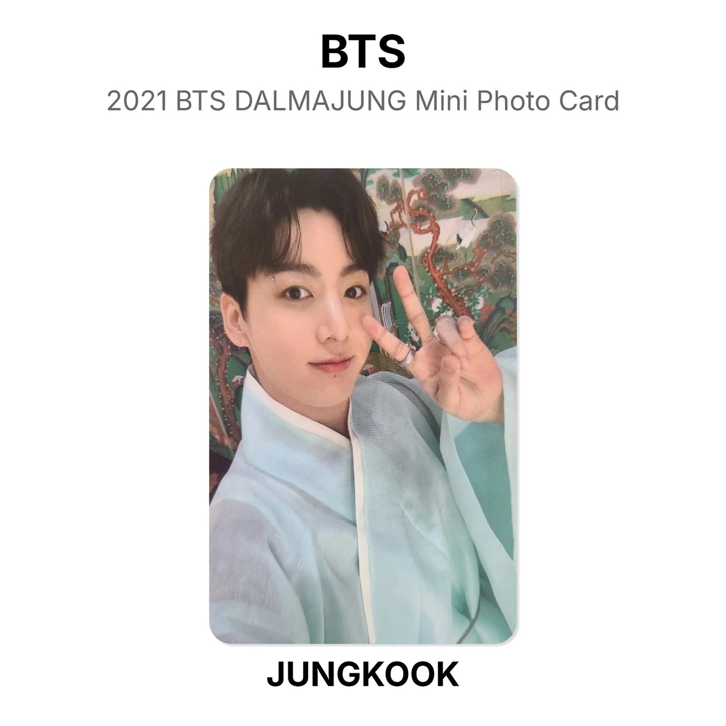 BTS 2021 BTS DALMAJUNG Mini Photo Card Official Photocard