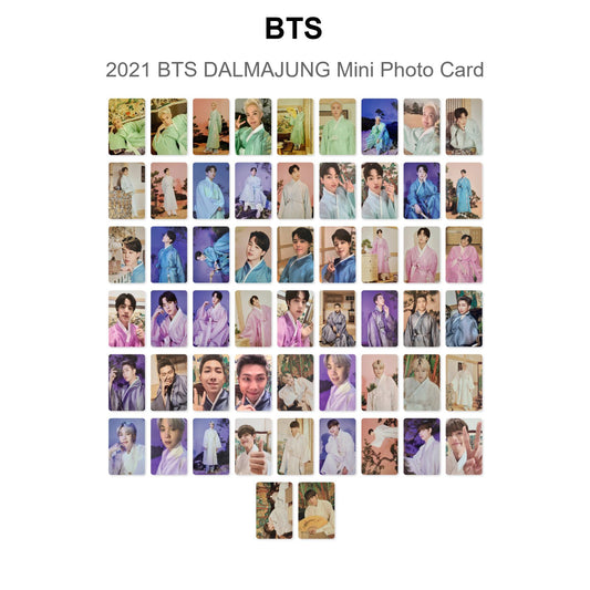 BTS 2021 BTS DALMAJUNG Mini Photo Card Official Photocard