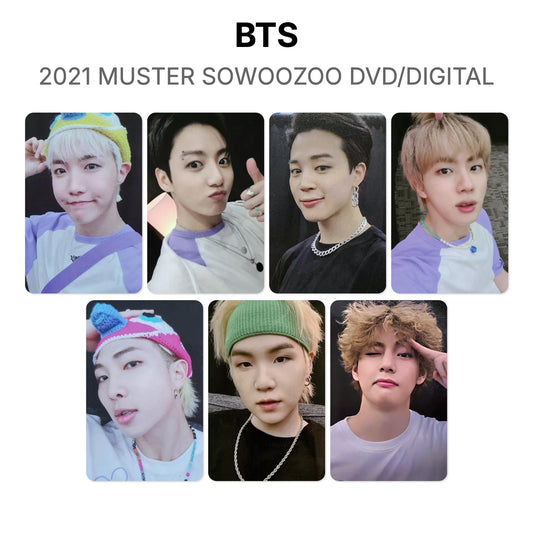 BTS 2021 MUSTER SOWOOZOO DVD/DIGITAL Official Photocard