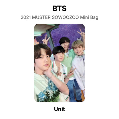 BTS 2021 MUSTER SOWOOZOO Mini Bag Official Photocard