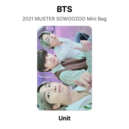 BTS 2021 MUSTER SOWOOZOO Mini Bag Official Photocard
