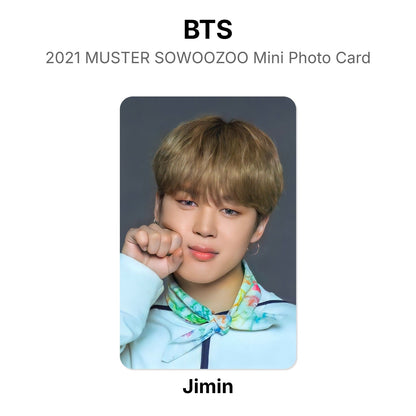 BTS 2021 MUSTER SOWOOZOO Mini Photo Card Official Photocard