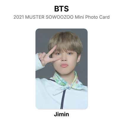 BTS 2021 MUSTER SOWOOZOO Mini Photo Card Official Photocard