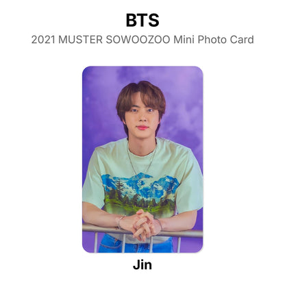 BTS 2021 MUSTER SOWOOZOO Mini Photo Card Official Photocard
