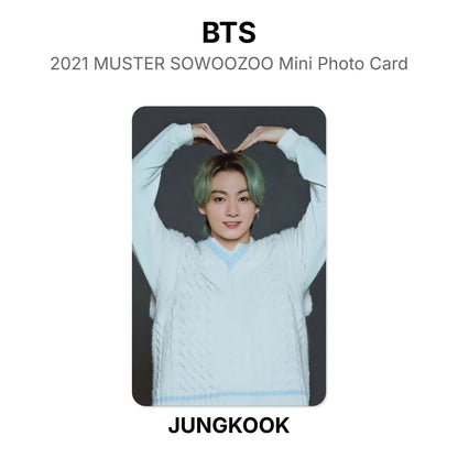 BTS 2021 MUSTER SOWOOZOO Mini Photo Card Official Photocard