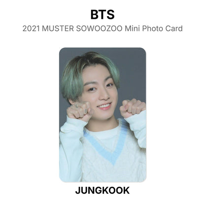 BTS 2021 MUSTER SOWOOZOO Mini Photo Card Official Photocard