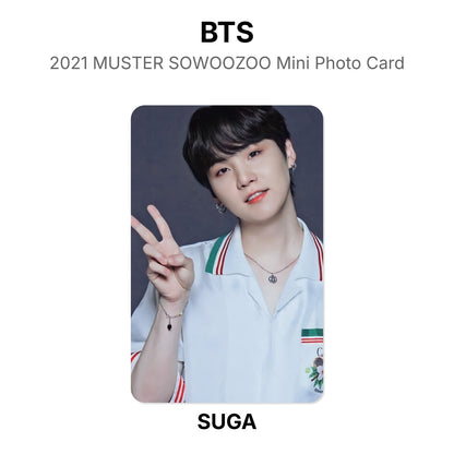 BTS 2021 MUSTER SOWOOZOO Mini Photo Card Official Photocard