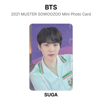 BTS 2021 MUSTER SOWOOZOO Mini Photo Card Official Photocard