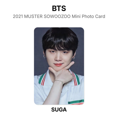BTS 2021 MUSTER SOWOOZOO Mini Photo Card Official Photocard