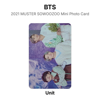BTS 2021 MUSTER SOWOOZOO Mini Photo Card Official Photocard