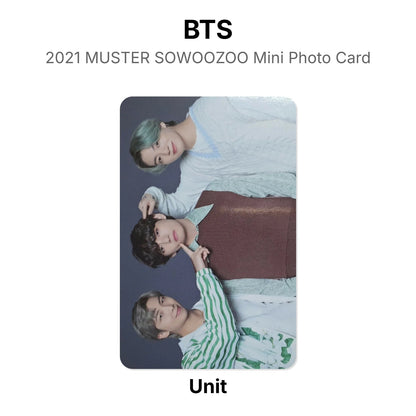 BTS 2021 MUSTER SOWOOZOO Mini Photo Card Official Photocard