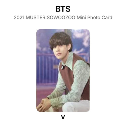 BTS 2021 MUSTER SOWOOZOO Mini Photo Card Official Photocard