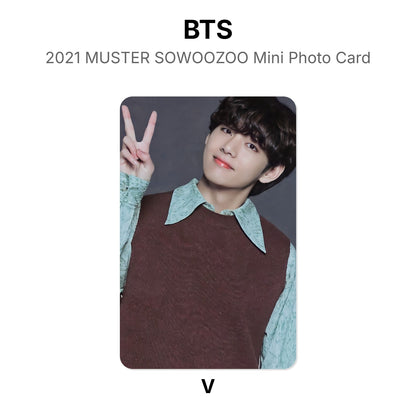 BTS 2021 MUSTER SOWOOZOO Mini Photo Card Official Photocard