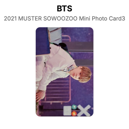 BTS 2021 MUSTER SOWOOZOO Mini Photo Card3 Official Photocard
