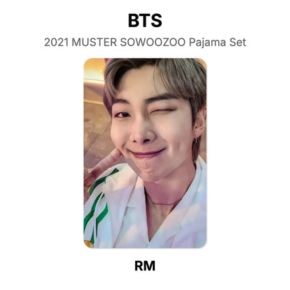BTS 2021 MUSTER SOWOOZOO Pajama Set Official Photocard