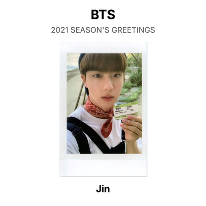 BTS 2021 SEASON'S GREETINGS Official Photocard