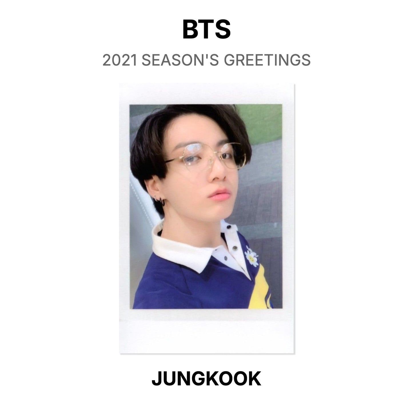 BTS 2021 SEASON'S GREETINGS Official Photocard