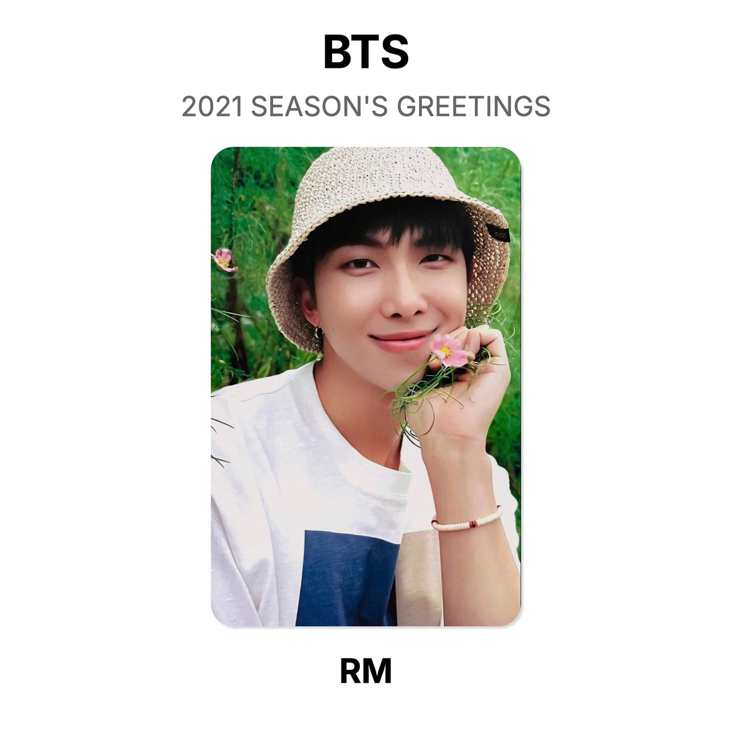 BTS 2021 SEASON'S GREETINGS Official Photocard