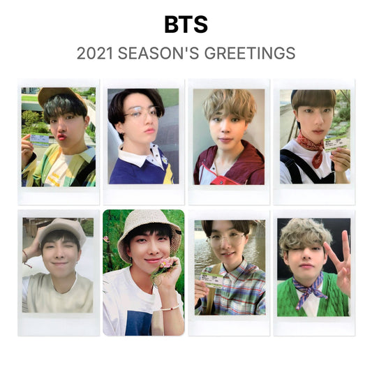 BTS 2021 SEASON'S GREETINGS Official Photocard