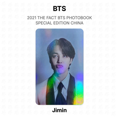 BTS 2021 THE FACT BTS PHOTOBOOK SPECIAL EDITION CHINA Official Photocard