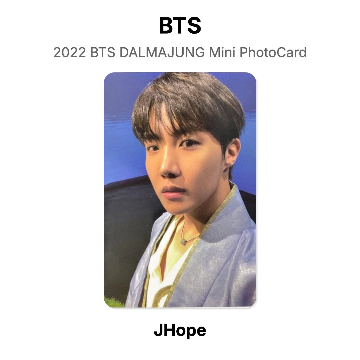 BTS 2022 BTS DALMAJUNG Mini PhotoCard Official Photocard