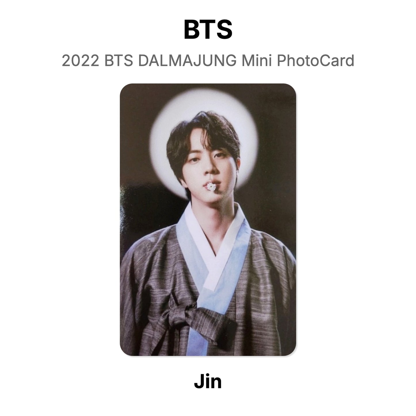 BTS 2022 BTS DALMAJUNG Mini PhotoCard Official Photocard