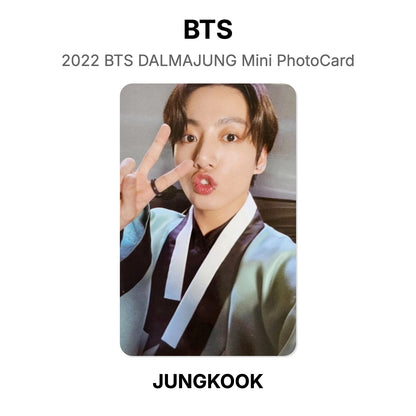 BTS 2022 BTS DALMAJUNG Mini PhotoCard Official Photocard