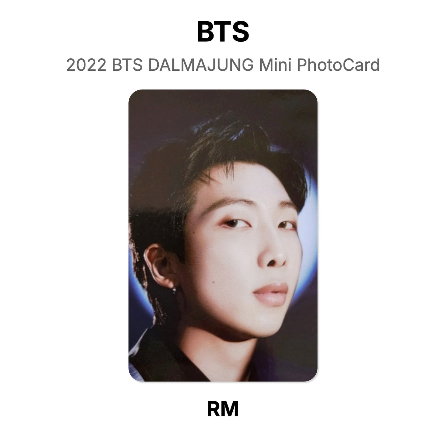 BTS 2022 BTS DALMAJUNG Mini PhotoCard Official Photocard