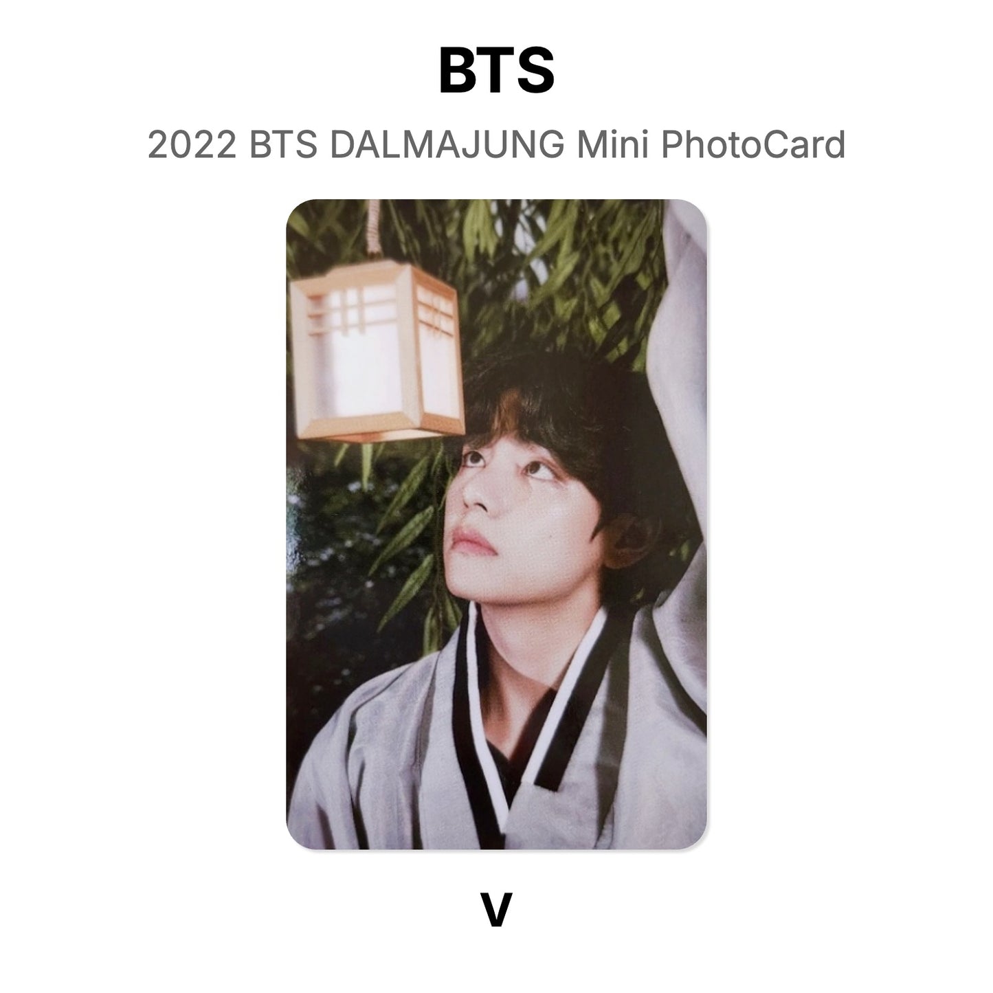 BTS 2022 BTS DALMAJUNG Mini PhotoCard Official Photocard