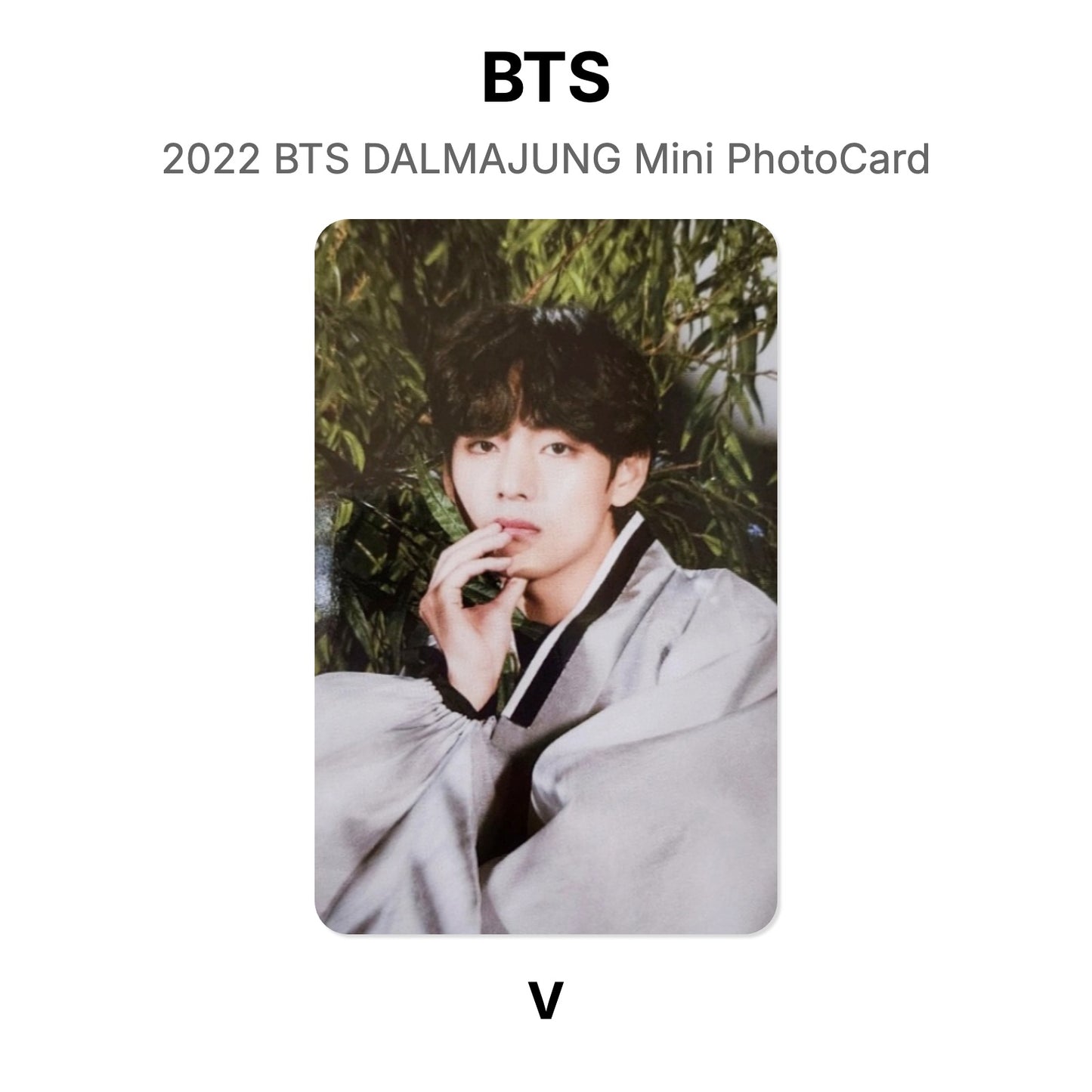 BTS 2022 BTS DALMAJUNG Mini PhotoCard Official Photocard
