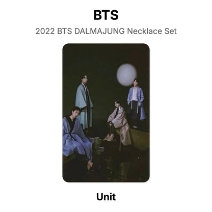 BTS 2022 BTS DALMAJUNG Necklace Set Official Photocard