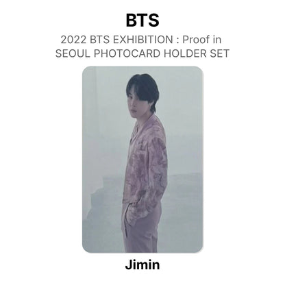 BTS 2022 BTS EXHIBITION : Proof in SEOUL PHOTOCARD HOLDER SET Official Photocard