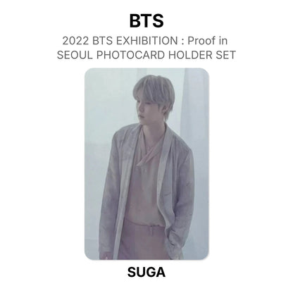 BTS 2022 BTS EXHIBITION : Proof in SEOUL PHOTOCARD HOLDER SET Official Photocard