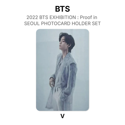 BTS 2022 BTS EXHIBITION : Proof in SEOUL PHOTOCARD HOLDER SET Official Photocard