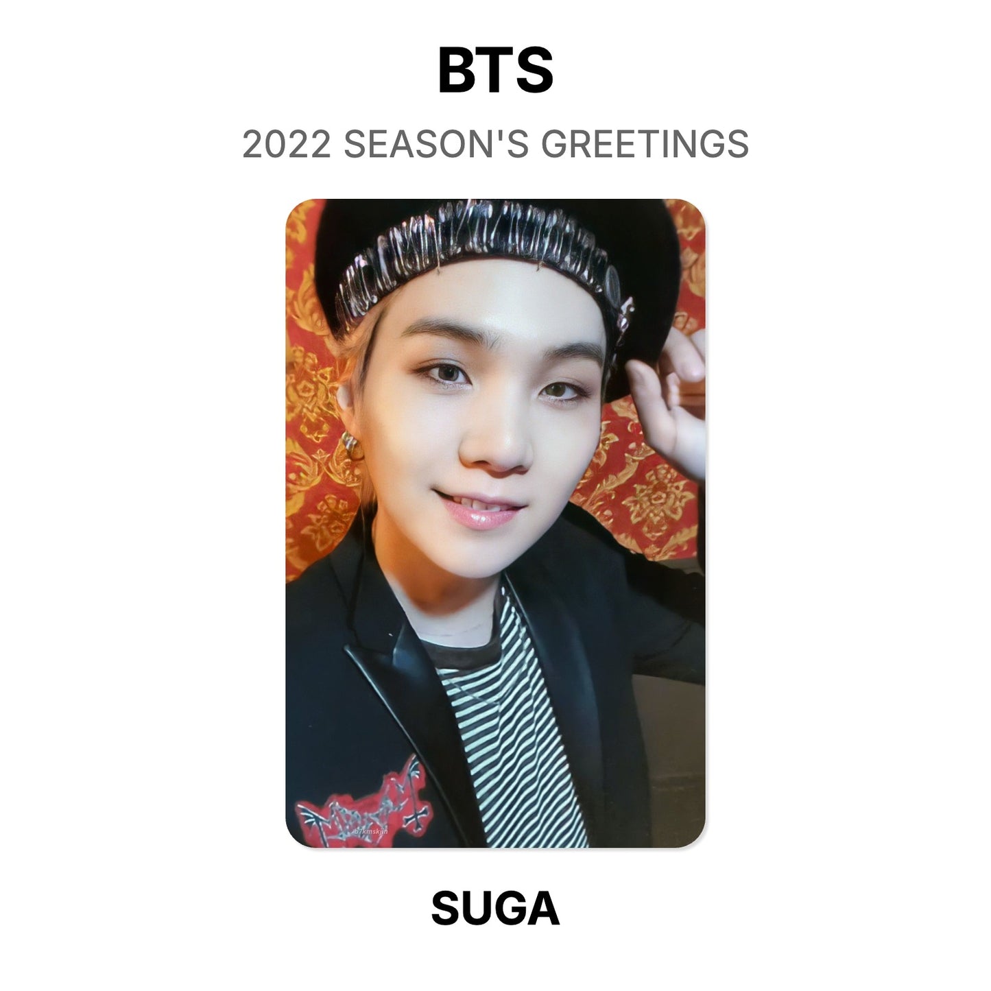 BTS 2022 SEASON'S GREETINGS Official Photocard