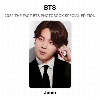 BTS 2022 THE FACT BTS PHOTOBOOK SPECIAL EDITION Official Photocard