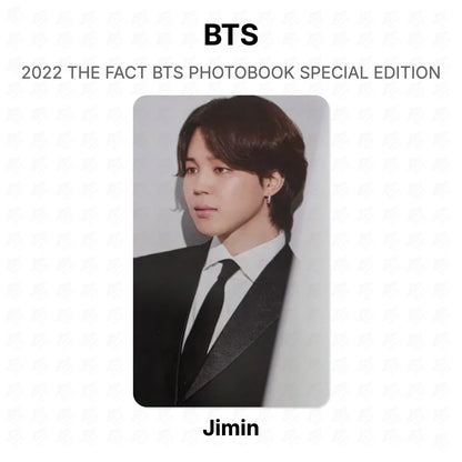 BTS 2022 THE FACT BTS PHOTOBOOK SPECIAL EDITION Official Photocard