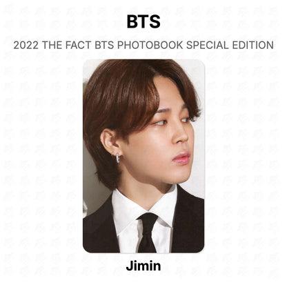 BTS 2022 THE FACT BTS PHOTOBOOK SPECIAL EDITION Official Photocard
