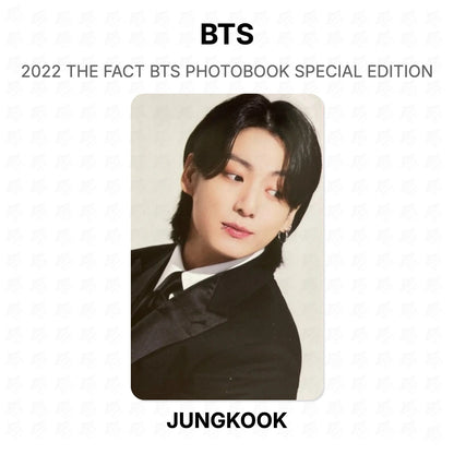 BTS 2022 THE FACT BTS PHOTOBOOK SPECIAL EDITION Official Photocard