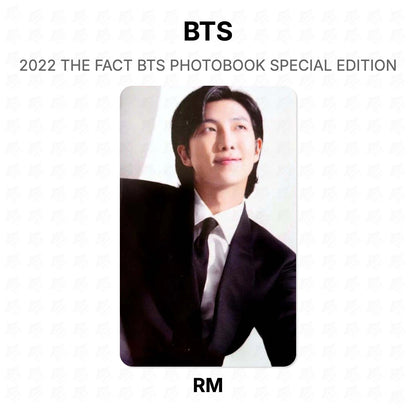 BTS 2022 THE FACT BTS PHOTOBOOK SPECIAL EDITION Official Photocard