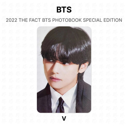 BTS 2022 THE FACT BTS PHOTOBOOK SPECIAL EDITION Official Photocard