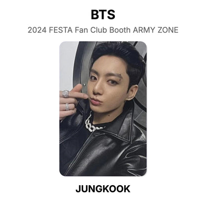 BTS 2024 FESTA Fan Club Booth ARMY ZONE Official Photocard