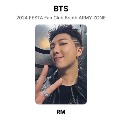 BTS 2024 FESTA Fan Club Booth ARMY ZONE Official Photocard