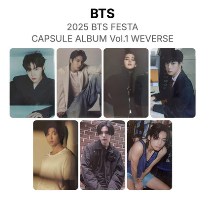 BTS 2025 BTS FESTA : CAPSULE ALBUM Vol.1 WEVERSE Offizielle Photocard