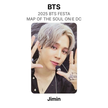 BTS 2025 BTS FESTA BTS MAP OF THE SOUL ON:E DC photocard oficial