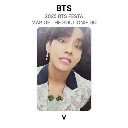 BTS 2025 BTS FESTA BTS MAP OF THE SOUL ON:E DC photocard oficial