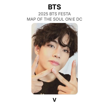 BTS 2025 BTS FESTA BTS MAP OF THE SOUL ON:E DC photocard oficial