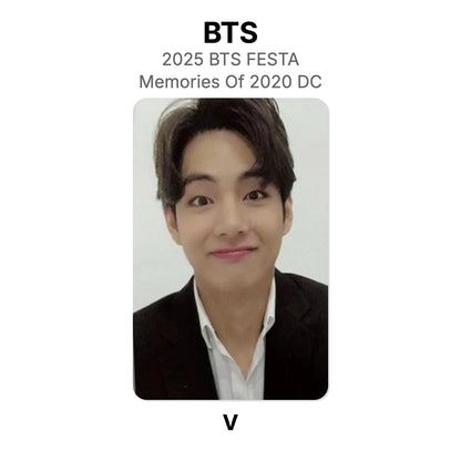 BTS 2025 BTS FESTA BTS Memories Of 2020 DC photocard oficial