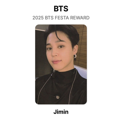 BTS 2025 BTS FESTA REWARD Official Photocard