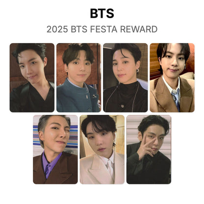 BTS 2025 BTS FESTA REWARD Official Photocard